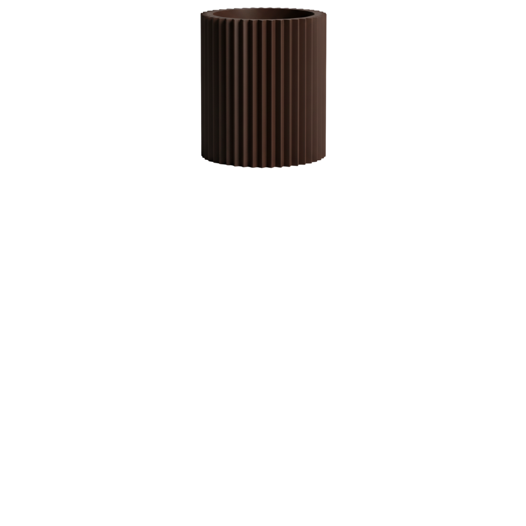 Ribbed Cylinder voet